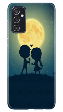 Love Couple Mobile Back Case for Samsung Galaxy M52 5G  (Design - 109)