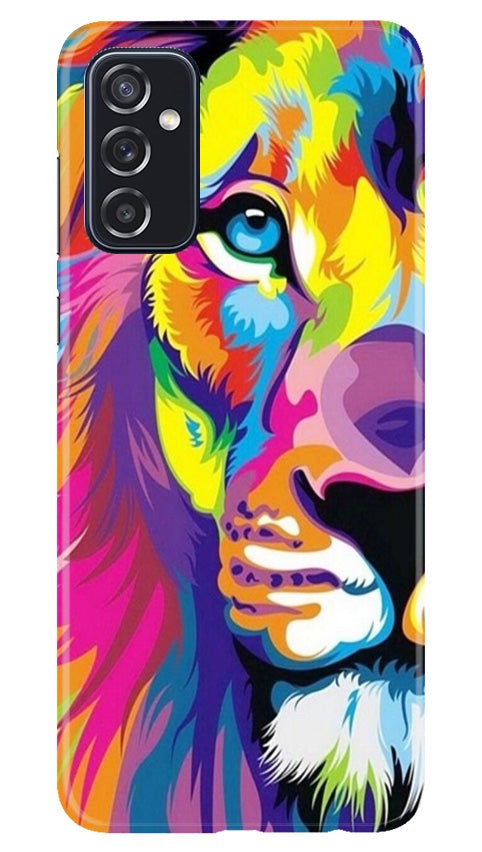 Colorful Lion Case for Samsung Galaxy M52 5G(Design - 110)