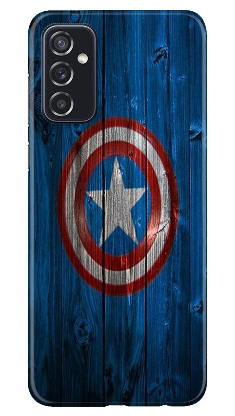 Captain America Superhero Case for Samsung Galaxy M52 5G  (Design - 118)