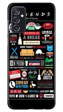 Friends Mobile Back Case for Samsung Galaxy M52 5G  (Design - 145)
