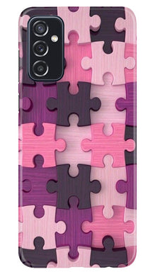 Puzzle Mobile Back Case for Samsung Galaxy M52 5G (Design - 199)