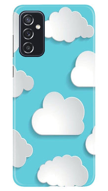 Clouds Mobile Back Case for Samsung Galaxy M52 5G (Design - 210)