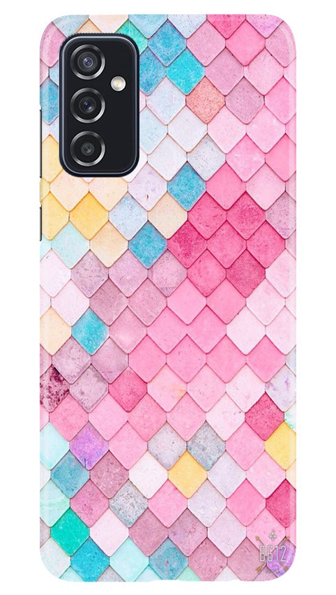 Pink Pattern Case for Samsung Galaxy M52 5G (Design No. 215)