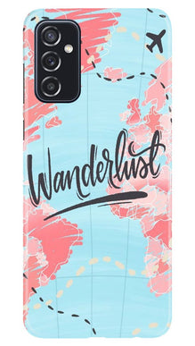 Wonderlust Travel Mobile Back Case for Samsung Galaxy M52 5G (Design - 223)