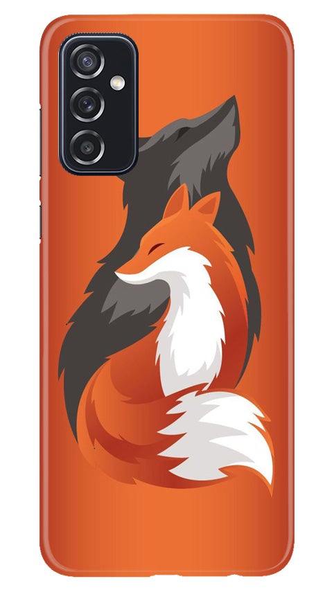 Wolf  Case for Samsung Galaxy M52 5G (Design No. 224)