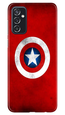 Captain America Mobile Back Case for Samsung Galaxy M52 5G (Design - 249)