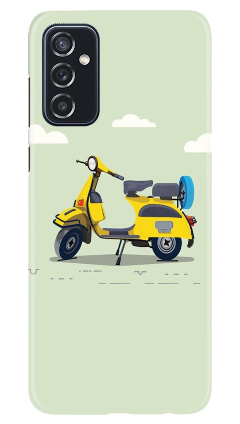 Vintage Scooter Case for Samsung Galaxy M52 5G (Design No. 260)