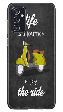 Life is a Journey Mobile Back Case for Samsung Galaxy M52 5G (Design - 261)