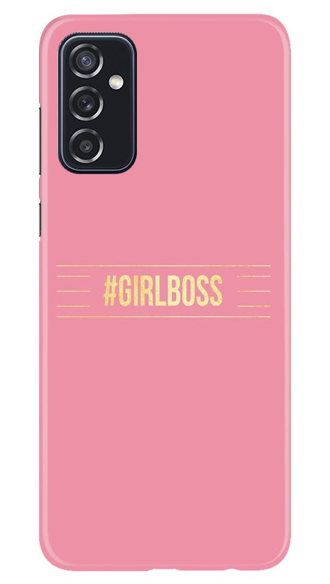 Girl Boss Pink Case for Samsung Galaxy M52 5G (Design No. 263)