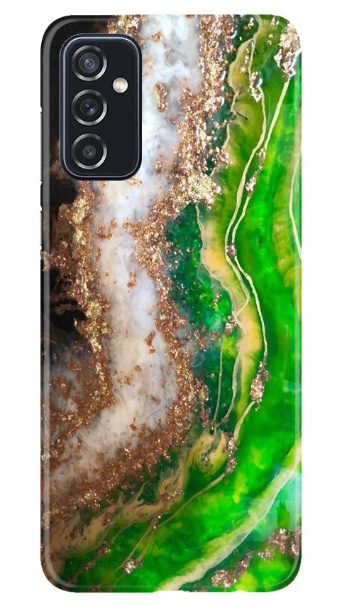 Marble Texture Mobile Back Case for Samsung Galaxy M52 5G (Design - 307)