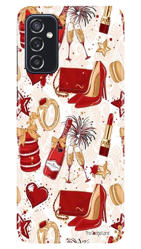 Girlish Mobile Back Case for Samsung Galaxy M52 5G (Design - 312)