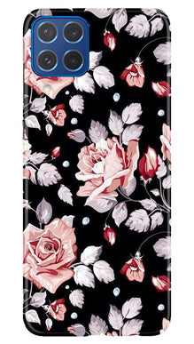 Pink rose Mobile Back Case for Samsung Galaxy M62 (Design - 12)