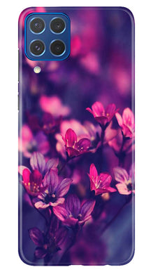 flowers Mobile Back Case for Samsung Galaxy M62 (Design - 25)