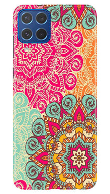 Rangoli art2 Mobile Back Case for Samsung Galaxy M62 (Design - 29)