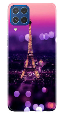 Eiffel Tower Mobile Back Case for Samsung Galaxy M62 (Design - 86)