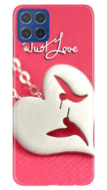 Just love Mobile Back Case for Samsung Galaxy M62 (Design - 88)