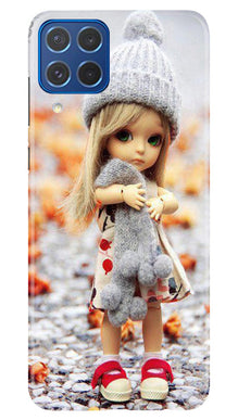 Cute Doll Mobile Back Case for Samsung Galaxy M62 (Design - 93)