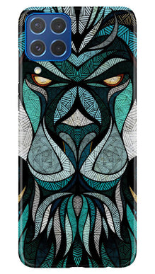 Lion Mobile Back Case for Samsung Galaxy M62 (Design - 97)