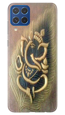 Lord Ganesha Mobile Back Case for Samsung Galaxy M62 (Design - 100)