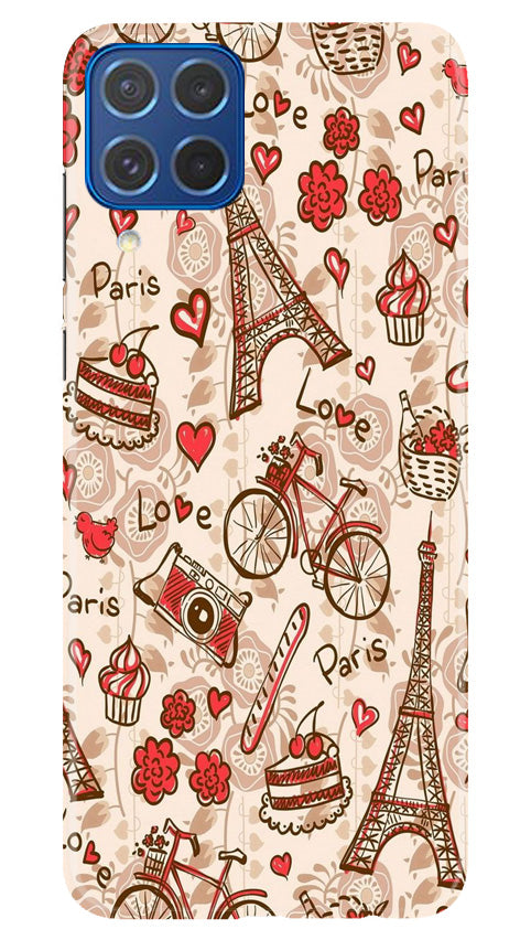 Love Paris Case for Samsung Galaxy M62  (Design - 103)