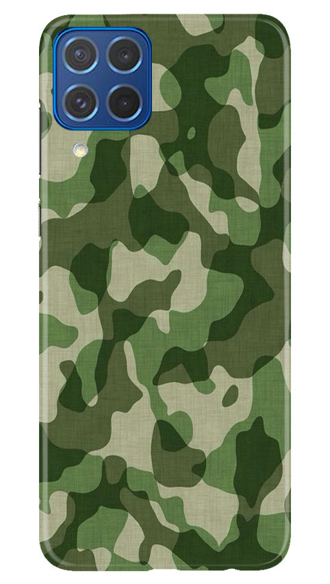 Army Camouflage Case for Samsung Galaxy M62(Design - 106)