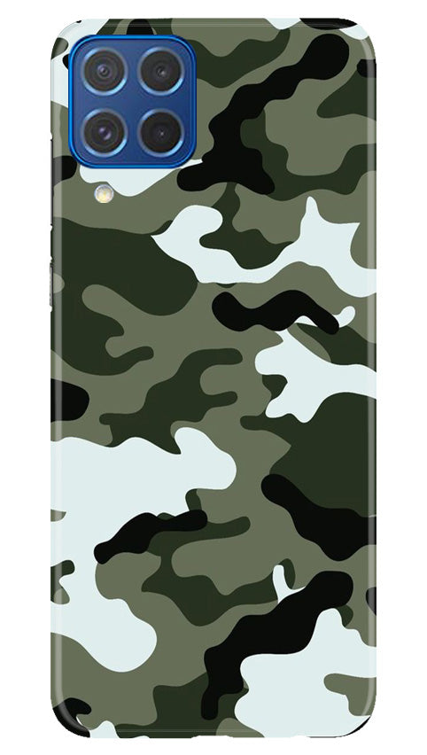 Army Camouflage Case for Samsung Galaxy M62(Design - 108)