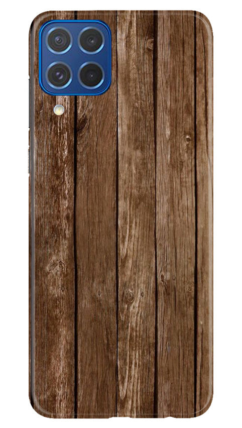 Wooden Look Case for Samsung Galaxy M62(Design - 112)