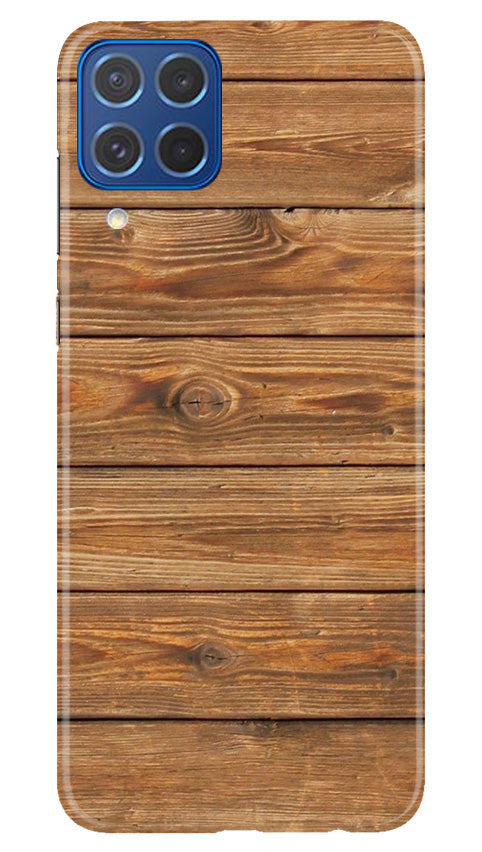 Wooden Look Case for Samsung Galaxy M62  (Design - 113)