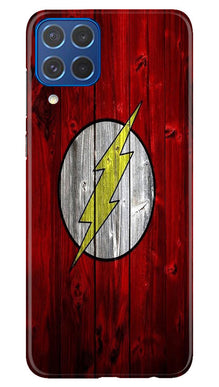 Flash Superhero Mobile Back Case for Samsung Galaxy M62  (Design - 116)
