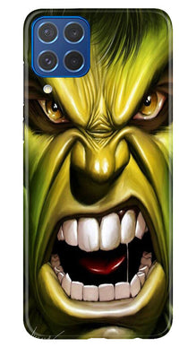 Hulk Superhero Mobile Back Case for Samsung Galaxy M62  (Design - 121)
