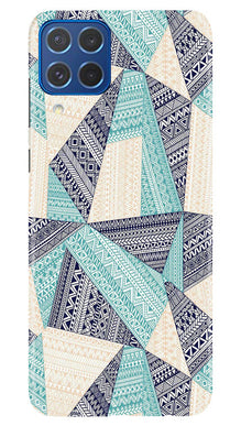 Desingner Pattern Mobile Back Case for Samsung Galaxy M62  (Design - 123)