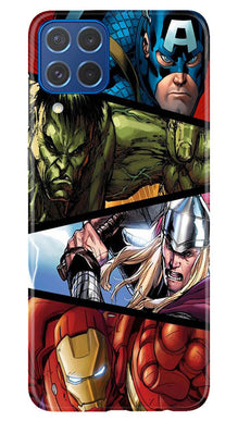 Avengers Superhero Mobile Back Case for Samsung Galaxy M62  (Design - 124)