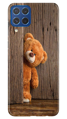 Cute Beer Mobile Back Case for Samsung Galaxy M62  (Design - 129)