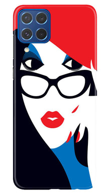 Girlish Mobile Back Case for Samsung Galaxy M62  (Design - 131)