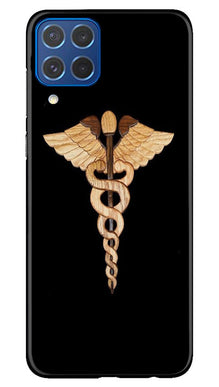 Doctor Logo Mobile Back Case for Samsung Galaxy M62  (Design - 134)