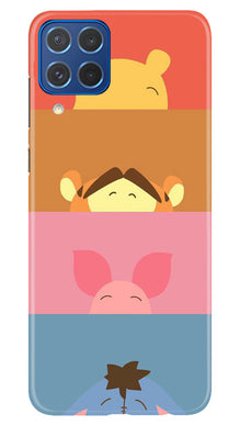 Cartoon Mobile Back Case for Samsung Galaxy M62 (Design - 152)