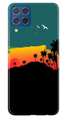 Sky Trees Mobile Back Case for Samsung Galaxy M62 (Design - 160)