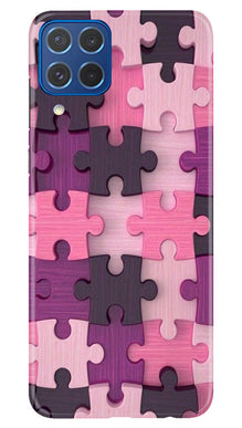 Puzzle Mobile Back Case for Samsung Galaxy M62 (Design - 168)