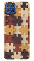 Puzzle Pattern Case for Samsung Galaxy M62 (Design No. 186)