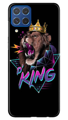 Lion King Mobile Back Case for Samsung Galaxy M62 (Design - 188)
