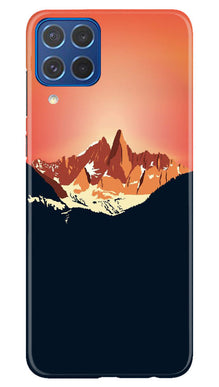 Mountains Mobile Back Case for Samsung Galaxy M62 (Design - 196)
