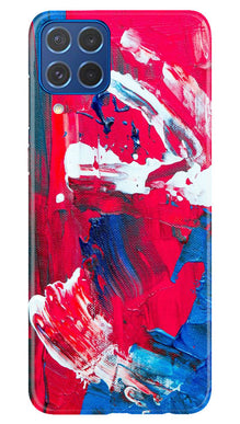 Modern Art Mobile Back Case for Samsung Galaxy M62 (Design - 197)