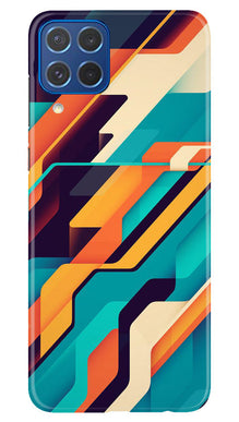 Modern Art Mobile Back Case for Samsung Galaxy M62 (Design - 202)
