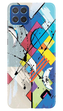 Modern Art Mobile Back Case for Samsung Galaxy M62 (Design - 204)