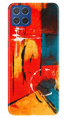 Modern Art Mobile Back Case for Samsung Galaxy M62 (Design - 208)