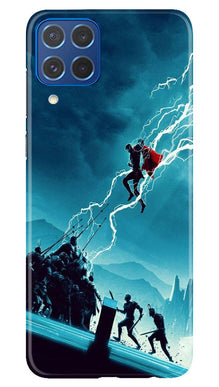 Thor Avengers Mobile Back Case for Samsung Galaxy M62 (Design - 212)
