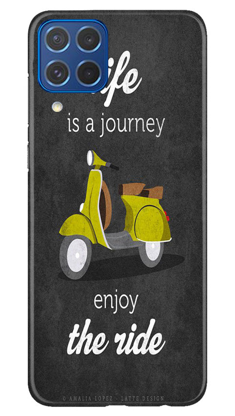 Life is a Journey Case for Samsung Galaxy M62 (Design No. 230)