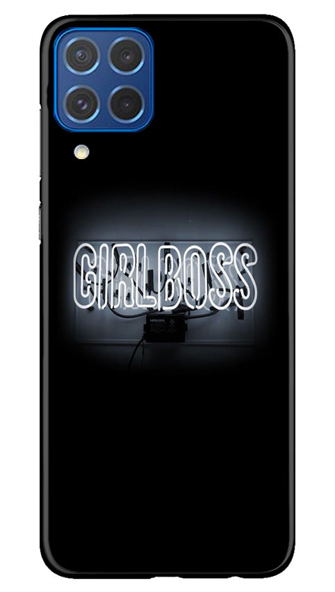 Girl Boss Black Case for Samsung Galaxy M62 (Design No. 237)