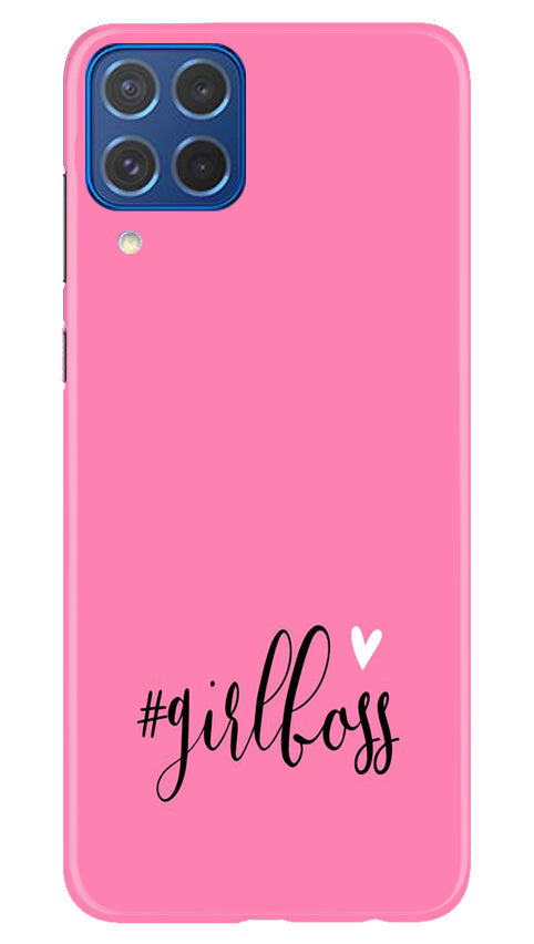 Girl Boss Pink Case for Samsung Galaxy M62 (Design No. 238)