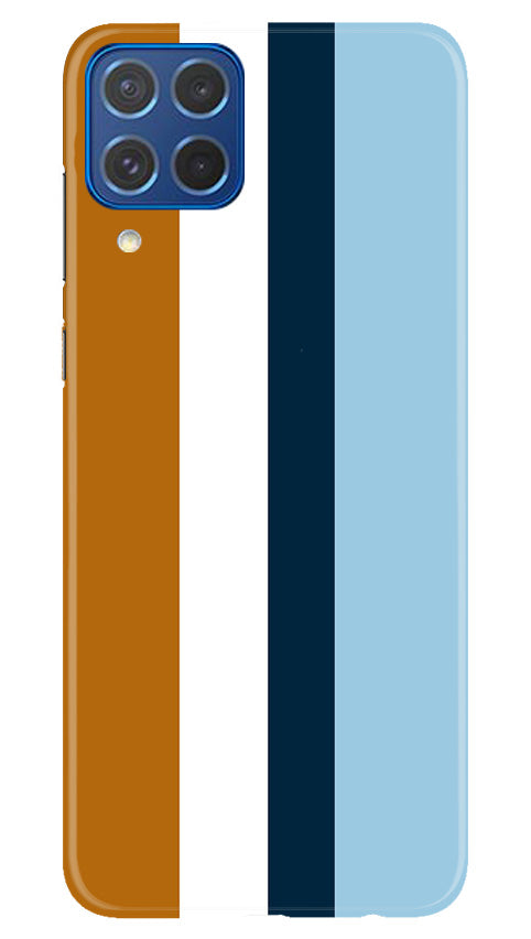 Diffrent Four Color Pattern Case for Samsung Galaxy M62 (Design No. 244)